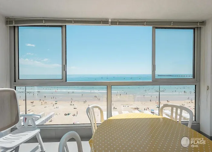 66m² Renove, 1 Chambre, Vue Mer, 4eme Etage, Fibre, 3 Etoiles - Fr-1-197-198 莱萨布勒-多洛讷