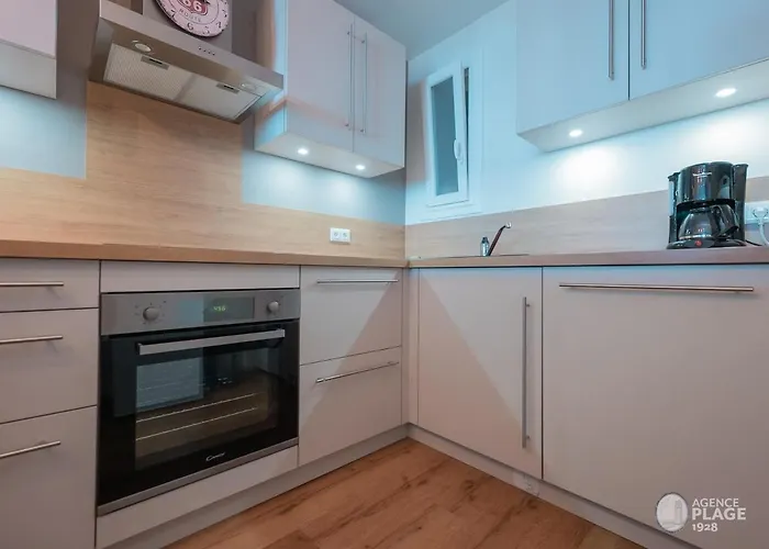 公寓 66m² Renove, 1 Chambre, Vue Mer, 4eme Etage, Fibre, 3 Etoiles - Fr-1-197-198 莱萨布勒-多洛讷