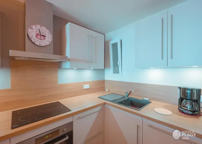 66m² Renove, 1 Chambre, Vue Mer, 4eme Etage, Fibre, 3 Etoiles - Fr-1-197-198 莱萨布勒-多洛讷