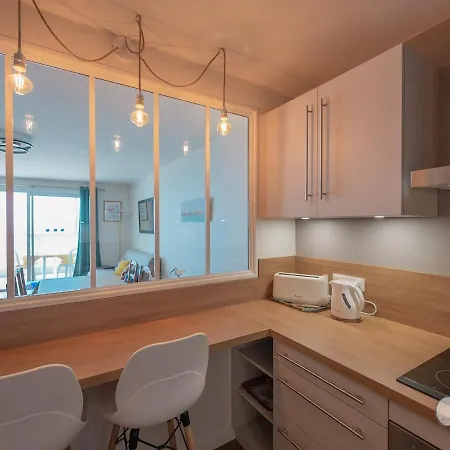 66m² Renove, 1 Chambre, Vue Mer, 4eme Etage, Fibre, 3 Etoiles - Fr-1-197-198 * Les Sables-d'Olonne